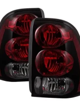 Xtune Factory Style Tail Lights With Red Clear Lens Chevrolet Trailblazer 2002-2009                                     - ALT-JH-CTB02-OE-RC - Image 5