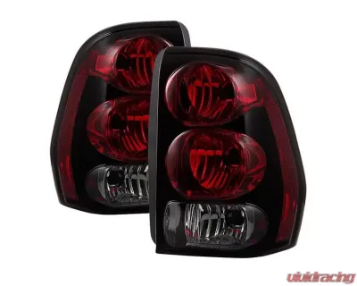 Xtune Factory Style Tail Lights With Red Clear Lens Chevrolet Trailblazer 2002-2009 - ALT-JH-CTB02-OE-RC