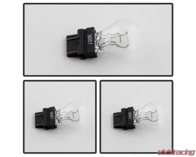 Xtune Factory Style Tail Lights With Red Clear Lens Chevrolet Trailblazer 2002-2009 - ALT-JH-CTB02-OE-RC