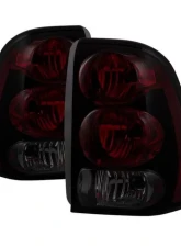 Xtune Factory Style Tail Lights With Red Smoked Lens Chevrolet Trailblazer 2002-2009                                     - ALT-JH-CTB02-OE-RSM - Image 3