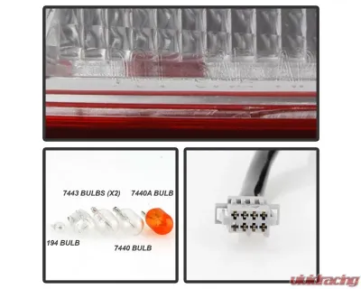 Xtune OE Right Passenger Side Halogen Tail Lights Chevrolet Trax 2013-2019 - ALT-JH-CTX13-OE-R