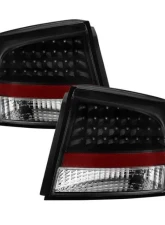 Xtune LED Tail Lights With Black Lens Dodge Charger 2006-2008                                     - ALT-JH-DCH05-LED-BK - Image 7