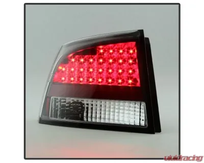 Xtune LED Tail Lights With Black Lens Dodge Charger 2006-2008 - ALT-JH-DCH05-LED-BK
