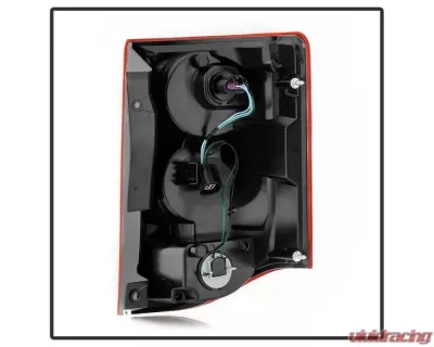 Xtune OEM Left Driver Side LED Tail Lights With Red Clear Lens Dodge Grand Caravan 2011-2018 - ALT-JH-DGC11-OE-L