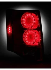 Xtune OEM Left Driver Side LED Tail Lights With Red Clear Lens Dodge Grand Caravan 2011-2018                                     - ALT-JH-DGC11-OE-L - Image 7