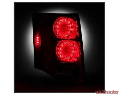 Xtune OEM Left Driver Side LED Tail Lights With Red Clear Lens Dodge Grand Caravan 2011-2018 - ALT-JH-DGC11-OE-L