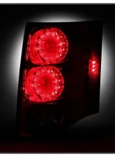 Xtune OEM Right Passenger Side LED Tail Lights With Red Clear Lens Dodge Grand Caravan 2011-2018                                     - ALT-JH-DGC11-OE-R - Image 6