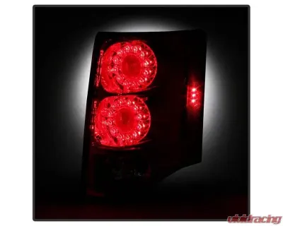 Xtune OEM Right Passenger Side LED Tail Lights With Red Clear Lens Dodge Grand Caravan 2011-2018 - ALT-JH-DGC11-OE-R