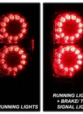 Xtune OEM Right Passenger Side LED Tail Lights With Red Clear Lens Dodge Grand Caravan 2011-2018                                     - ALT-JH-DGC11-OE-R - Image 9