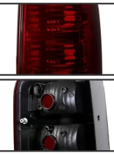 Xtune OEM Style Tail Lights With Red Smoked Lens Dodge Nitro 2007-2011                                     - ALT-JH-DNIT07-OE-RSM - Image 3