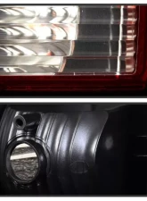 Xtune OEM Style Tail Lights With Red Smoked Lens Dodge Nitro 2007-2011                                     - ALT-JH-DNIT07-OE-RSM - Image 4