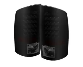 Xtune LED Tail Lights With Black Smoked Lens Dodge Ram 1500 | 2500 | 3500 2002-2006