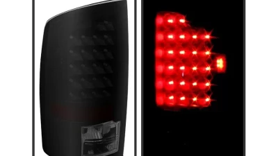 Xtune LED Tail Lights With Black Smoked Lens Dodge Ram 1500 | 2500 | 3500 2002-2006                                     - ALT-JH-DR02-LED-BKSM - Image 4