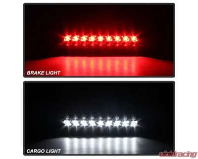 Xtune LED Tail Lights & 3rd Brake Lamps With Black Lens Dodge Ram 1500 | 2500 | 3500 2002-2006 - ALT-JH-DR02-LED-SET-BK