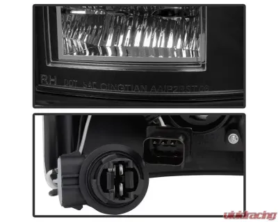 Xtune LED Tail Lights & 3rd Brake Lamps With Black Lens Dodge Ram 1500 | 2500 | 3500 2002-2006 - ALT-JH-DR02-LED-SET-BK