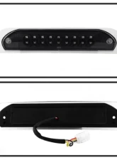 Xtune LED Tail Lights & 3rd Brake Lamps With Black Lens Dodge Ram 1500 | 2500 | 3500 2002-2006                                     - ALT-JH-DR02-LED-SET-BK - Image 6