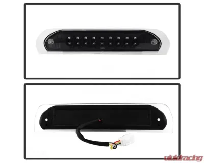Xtune LED Tail Lights & 3rd Brake Lamps With Black Lens Dodge Ram 1500 | 2500 | 3500 2002-2006 - ALT-JH-DR02-LED-SET-BK