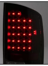 Xtune LED Tail Lights & 3rd Brake Lamps With Black Lens Dodge Ram 1500 | 2500 | 3500 2002-2006                                     - ALT-JH-DR02-LED-SET-BK - Image 10