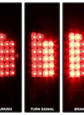 Xtune LED Tail Lights & 3rd Brake Lamps With Smoked Lens Dodge Ram 1500 | 2500 | 3500 2002-2006                                     - ALT-JH-DR02-LED-SET-SM - Image 12