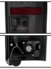 Xtune LED Tail Lights & 3rd Brake Lamps With Smoked Lens Dodge Ram 1500 | 2500 | 3500 2002-2006                                     - ALT-JH-DR02-LED-SET-SM - Image 4