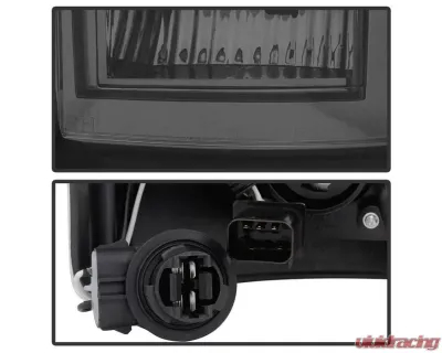 Xtune LED Tail Lights & 3rd Brake Lamps With Smoked Lens Dodge Ram 1500 | 2500 | 3500 2002-2006 - ALT-JH-DR02-LED-SET-SM