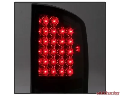 Xtune LED Tail Lights & 3rd Brake Lamps With Smoked Lens Dodge Ram 1500 | 2500 | 3500 2002-2006 - ALT-JH-DR02-LED-SET-SM