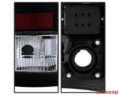 Xtune LED Tail Lights & 3rd Brake Lamps With Black Lens Dodge Ram 1500 | 2500 | 3500 2007-2009 - ALT-JH-DR07-LED-SET-BK