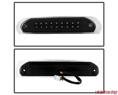 Xtune LED Tail Lights & 3rd Brake Lamps With Black Lens Dodge Ram 1500 | 2500 | 3500 2007-2009 - ALT-JH-DR07-LED-SET-BK