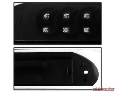 Xtune LED Tail Lights & 3rd Brake Lamps With Black Lens Dodge Ram 1500 | 2500 | 3500 2007-2009 - ALT-JH-DR07-LED-SET-BK