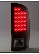Xtune LED Tail Lights & 3rd Brake Lamps With Black Lens Dodge Ram 1500 | 2500 | 3500 2007-2009                                     - ALT-JH-DR07-LED-SET-BK - Image 9