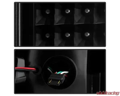 Xtune LED Tail Lights With Black Lens (Incandescent Model only) Dodge Ram 1500 | 2500 | 3500 2009-2019 - ALT-JH-DR09-LED-BK