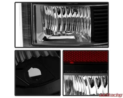 Xtune LED Tail Lights With Black Lens (Incandescent Model only) Dodge Ram 1500 | 2500 | 3500 2009-2019 - ALT-JH-DR09-LED-BK