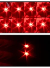 Xtune LED Tail Lights With Black Lens (Incandescent Model only) Dodge Ram 1500 | 2500 | 3500 2009-2019                                     - ALT-JH-DR09-LED-BK - Image 8