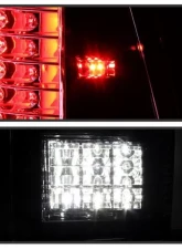Xtune C Shape LED Tail Lights With Black Smoked Lens (Incandescent Model only) Dodge Ram 1500 | 2500 | 3500 2009-2019                                     - ALT-JH-DR09-LED-CS-BSM - Image 8