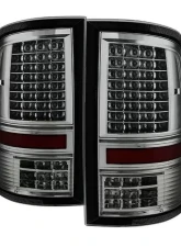 Xtune C Shape LED Tail Lights With Smoked Lens (Incandescent Model only) Dodge Ram 1500 | 2500 | 3500 2009-2019                                     - ALT-JH-DR09-LED-CS-SM - Image 11