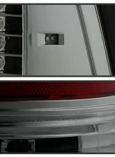 Xtune C Shape LED Tail Lights With Smoked Lens (Incandescent Model only) Dodge Ram 1500 | 2500 | 3500 2009-2019                                     - ALT-JH-DR09-LED-CS-SM - Image 4