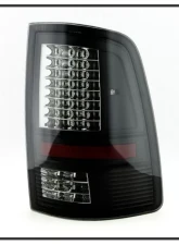 Xtune Akkon LED Tail Lights With Black Smoked Lens (Incandescent Model only) Dodge Ram 1500 | 2500 | 3500 2009-2019                                     - ALT-JH-DR09-LED-G2-BSM - Image 2