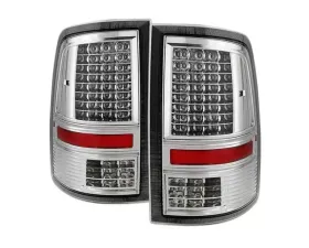 Xtune Akkon LED Tail Lights With Chrome Lens (Incandescent Model only) Dodge Ram 1500 | 2500 | 3500 2009-2019