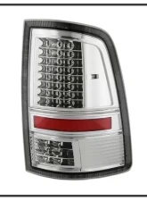 Xtune Akkon LED Tail Lights With Chrome Lens (Incandescent Model only) Dodge Ram 1500 | 2500 | 3500 2009-2019                                     - ALT-JH-DR09-LED-G2-C - Image 2