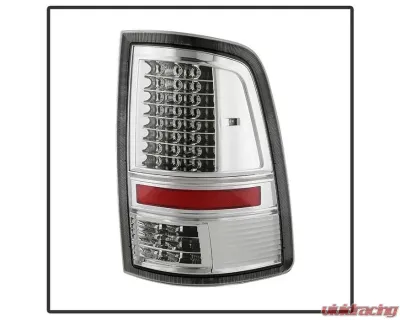Xtune Akkon LED Tail Lights With Chrome Lens (Incandescent Model only) Dodge Ram 1500 | 2500 | 3500 2009-2019 - ALT-JH-DR09-LED-G2-C