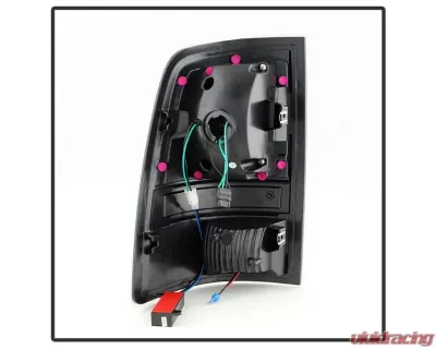 Xtune Akkon LED Tail Lights With Chrome Lens (Incandescent Model only) Dodge Ram 1500 | 2500 | 3500 2009-2019 - ALT-JH-DR09-LED-G2-C