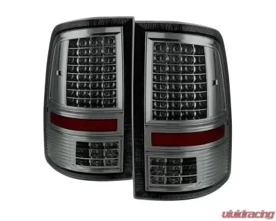 Xtune Akkon LED Tail Lights With Smoked Lens (Incandescent Model only) Dodge Ram 1500 | 2500 | 3500 2009-2019 - ALT-JH-DR09-LED-G2-SM