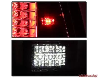 Xtune Akkon LED Tail Lights With Smoked Lens (Incandescent Model only) Dodge Ram 1500 | 2500 | 3500 2009-2019 - ALT-JH-DR09-LED-G2-SM