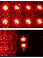 Xtune LED Tail Lights With Red Clear Lens (Incandescent Model only) Dodge Ram 1500 | 2500 | 3500 2009-2019                                     - ALT-JH-DR09-LED-RC - Image 8