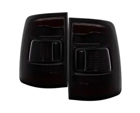 Xtune Black Smoke Lens LED Tail Lights Dodge Ram | Ram 2009-2019