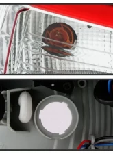 Xtune OE Outer Left Driver Side Tail Lights Ford Focus 4Dr 2012-2014                                     - ALT-JH-FF12-4D-OE-OL - Image 3