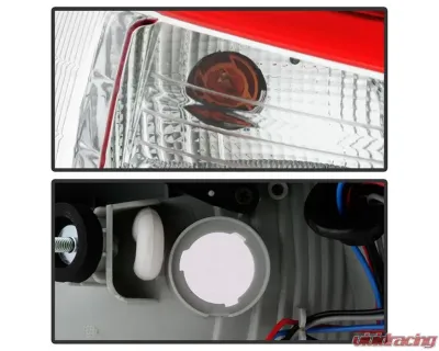 Xtune OE Outer Left Driver Side Tail Lights Ford Focus 4Dr 2012-2014 - ALT-JH-FF12-4D-OE-OL