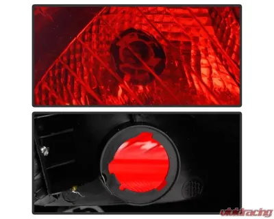 Xtune Left Driver Side OE Tail Lights With Red Lens Ford Focus 5Dr 2012-2014 - ALT-JH-FF125D-OE-L