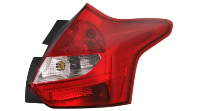 Xtune Right Passenger Side OE Tail Lights With Red Lens Ford Focus 5Dr 2012-2014                                     - ALT-JH-FF125D-OE-R - Image 7