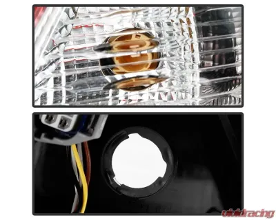 Xtune Right Passenger Side OE Tail Lights With Red Lens Ford Focus 5Dr 2012-2014 - ALT-JH-FF125D-OE-R